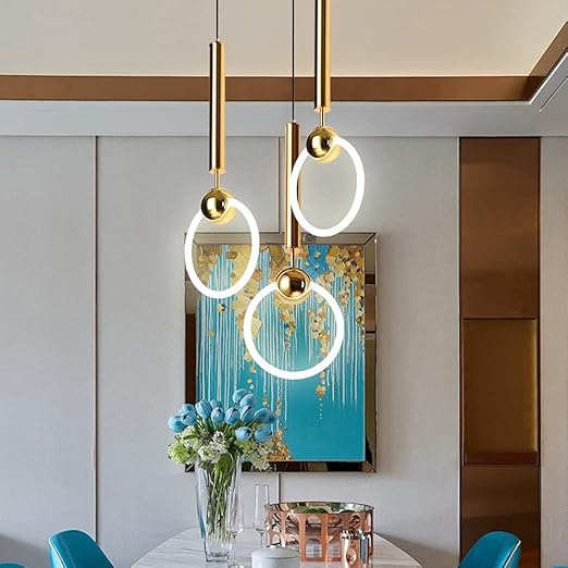 Lampe Suspendue Nordique au Design Minimaliste et à la Forme Élégante