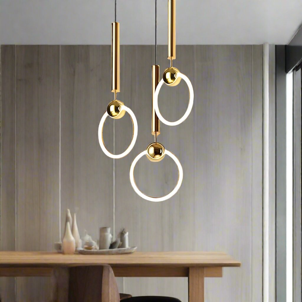 Lampe Suspendue Nordique au Design Minimaliste et à la Forme Élégante