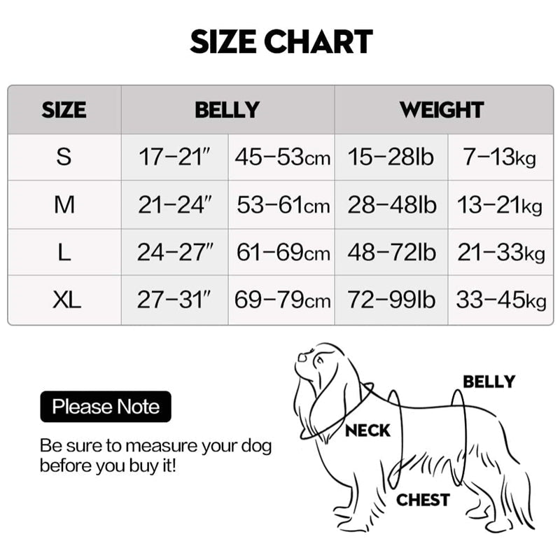 Harnais de levage pour chien avec poignée, sling de récupération pour animaux de compagnie