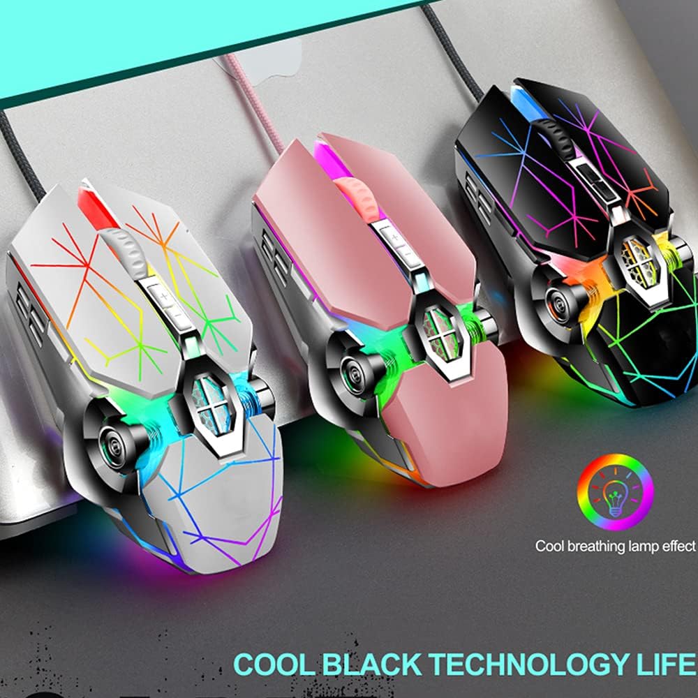 Clavier mécanique de jeu 87 touches avec rétroéclairage RGB et interrupteurs bleus