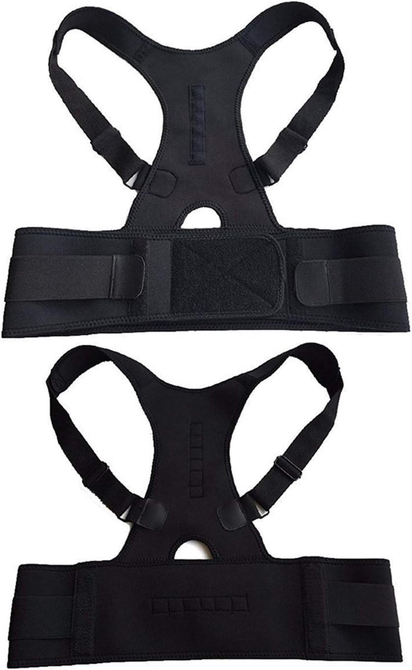Support dorsal magnétique | Correction de posture | Réglable | HaltePro