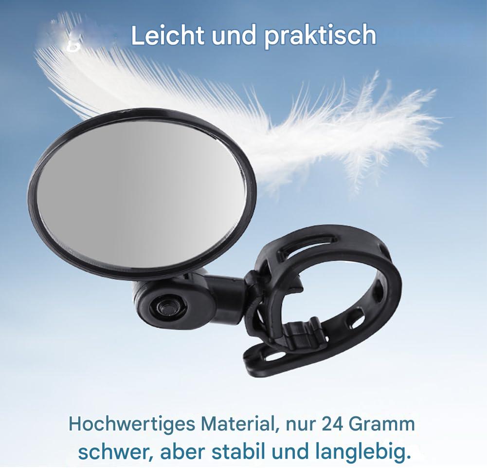 Miroir de sécurité 360° pour cyclistes