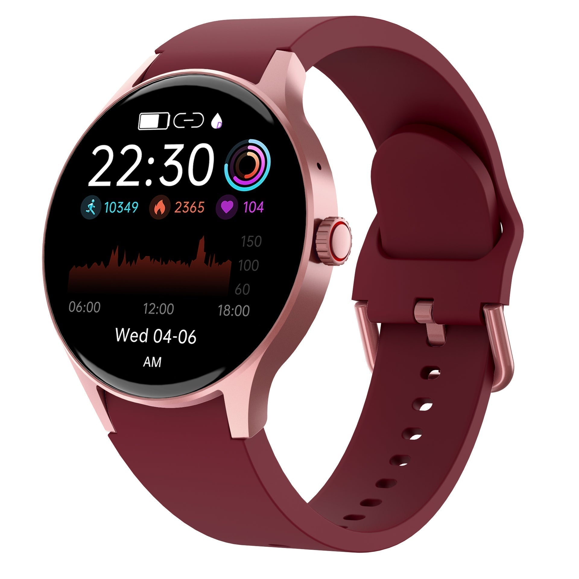 Skanto | Glycémie Tension artérielle Oxygène sanguin Moniteur de sommeil Montre intelligente étanche