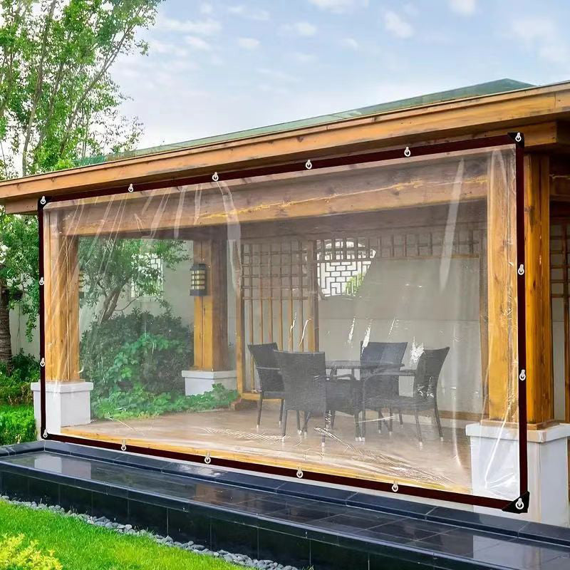 50% DE RÉDUCTION | VitraGuard™ | Tarp transparent de protection pour jardin et extérieur