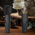 Brosse chauffante à vapeur pour des cheveux parfaitement lisses