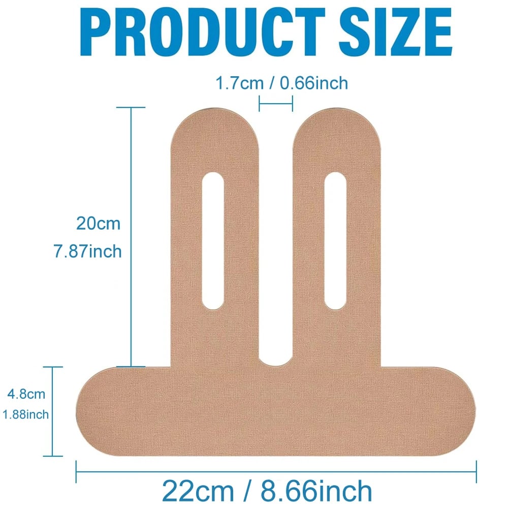 FlexiKnee – Bandes de Kinesio pré-découpées pour des mouvements sans douleur