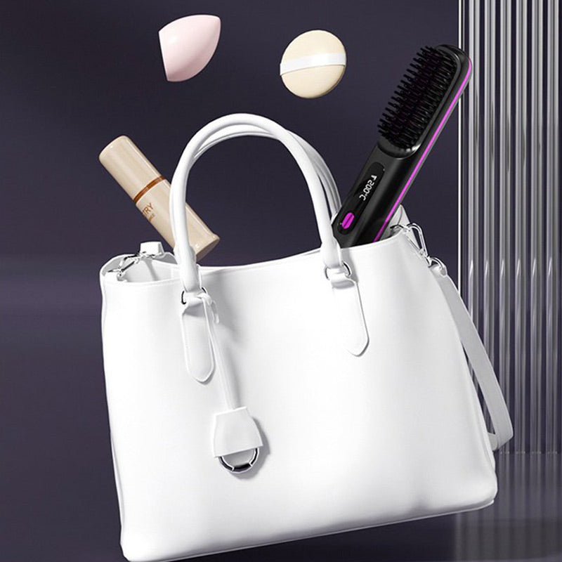 SilkGlow™ | Brosse lissante sans fil avec technologie céramique