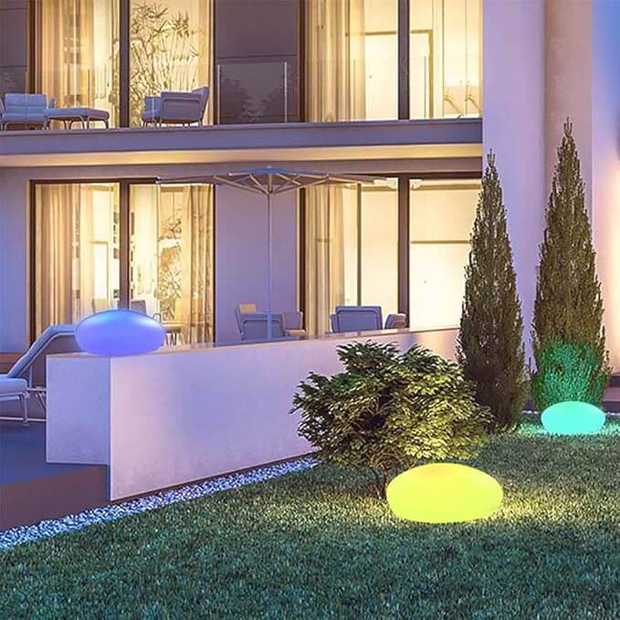 Lampe de Jardin LED - Éclairage Extérieur avec Télécommande
