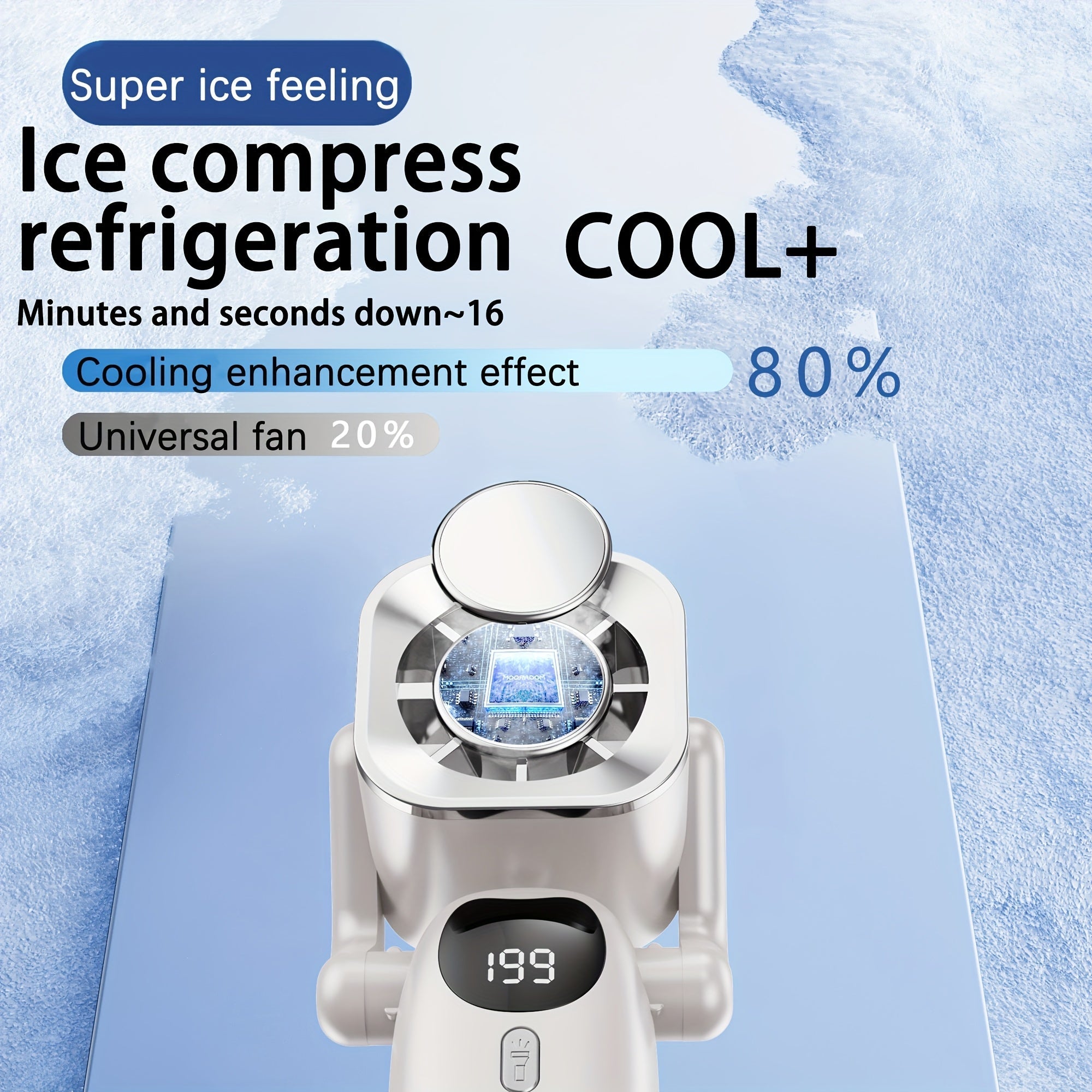 BREEZEVEX – Ventilateur Portable avec Batterie Durable pour Voyage et Travail