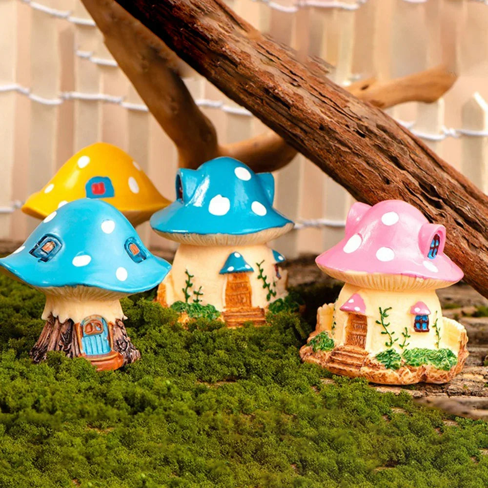Décoration de jardin Champignon en Résine