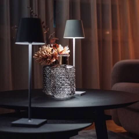 Lampe de table sans fil portable pour un éclairage élégant