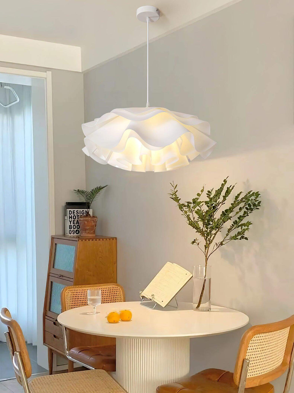 Lampe Pendante en Forme de Fleur