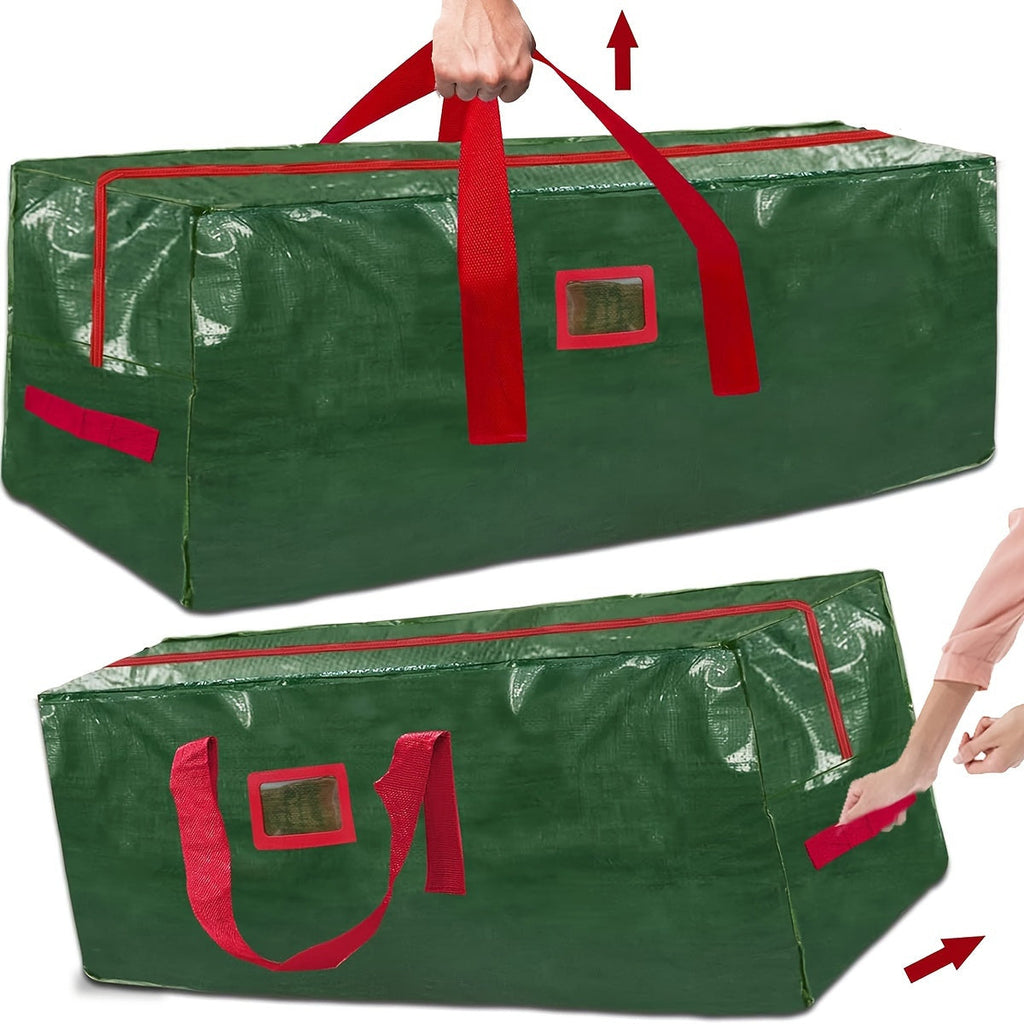 Grand sac de rangement pour arbres de Noël artificiels – Modèle TreeTote en polyester imperméable et résistant