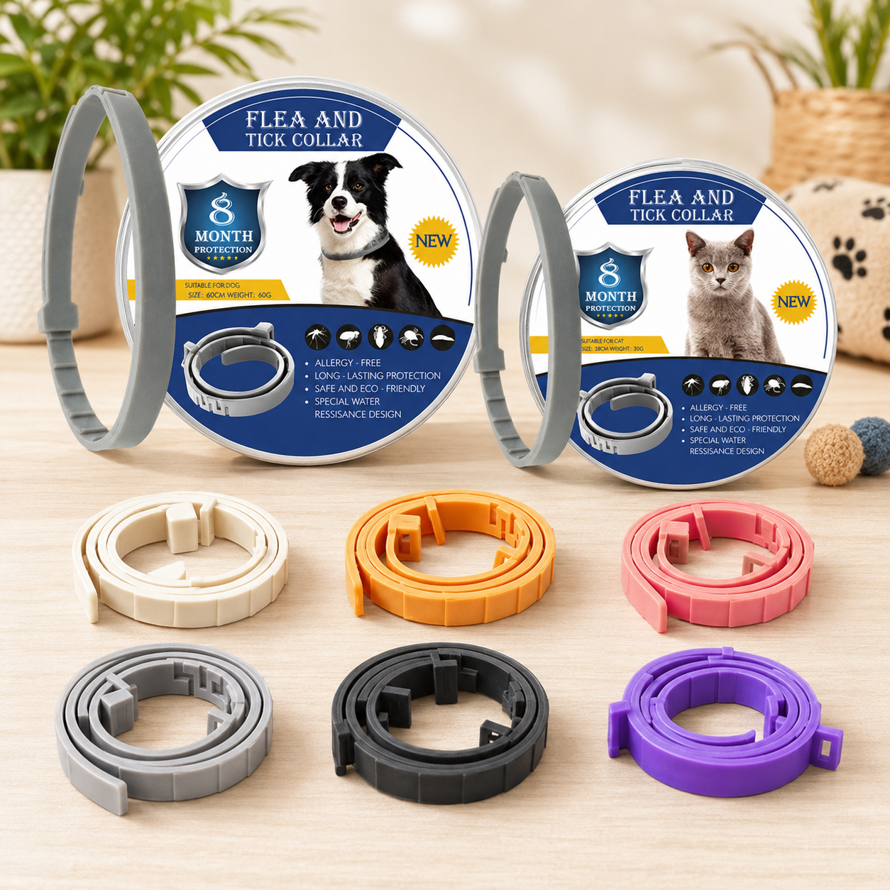 PETGUARD - Collier de Protection contre les Puces et Tiques