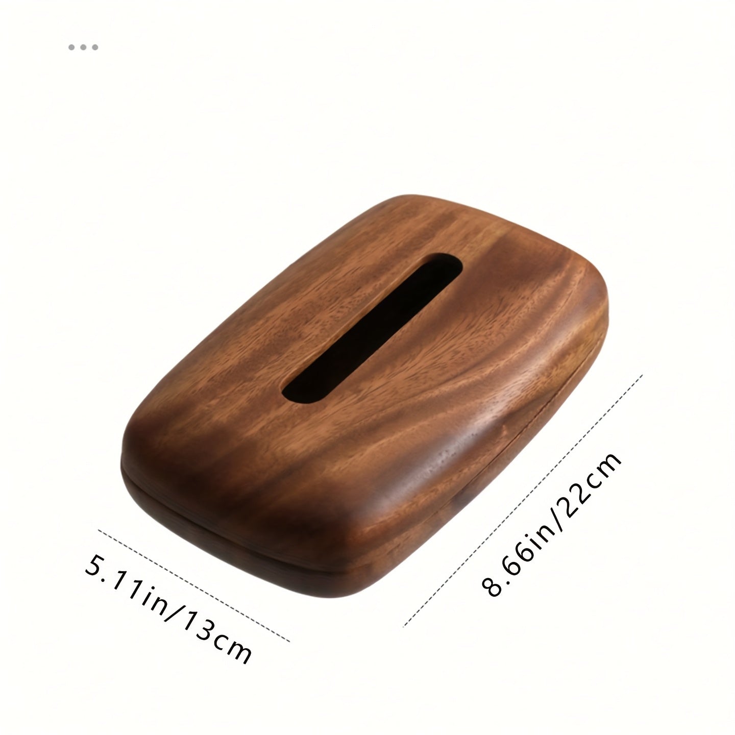 Boîte à mouchoirs en noyer – Design élégant et fonctionnel
