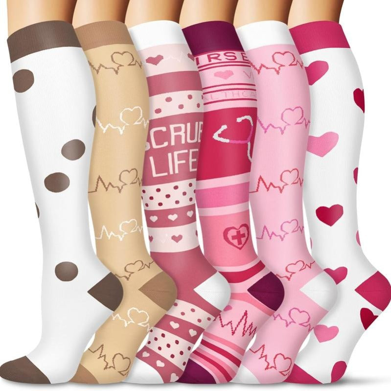Chaussettes de Compression Vibrantes