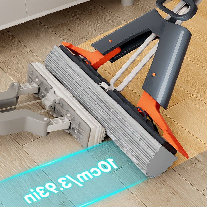 CLEANFLOW - Mop à Pression Éponge Haute Absorption pour Salle de Bain et Sols