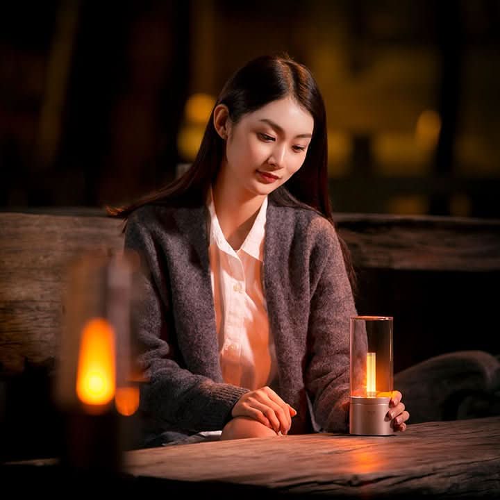 Lampe d'ambiance portable pour des soirées magiques