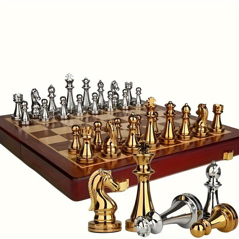 Jeu d'Échecs Vintage – Stratégique et Intemporel