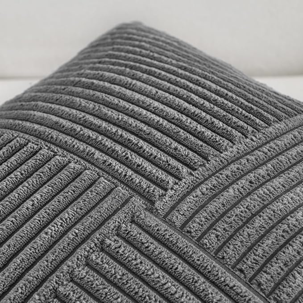 Housse de Coussin en Corde Rétro