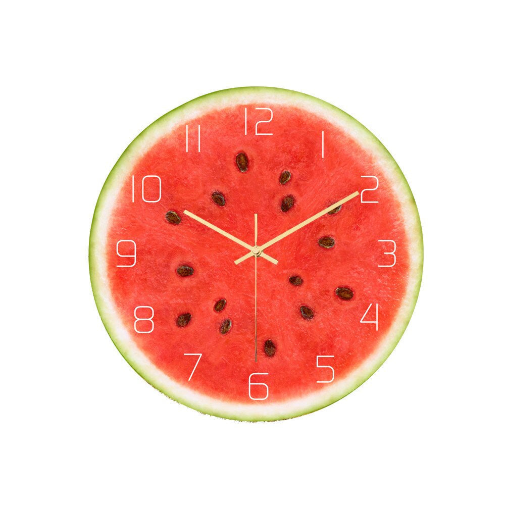 Horloge Murale Fruit Fiesta - Décoration Joyeuse pour Votre Espace