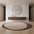 Arvella | Tapis en peluche irrégulier, tapis moderne et doux pour le salon et la chambre