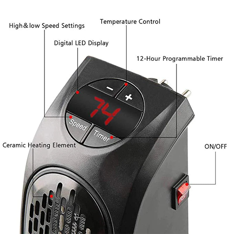HeaterPort™ - Le sauveur contre une facture d'énergie excessive !