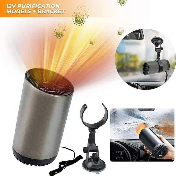 Chauffage de tasse pour voiture à chauffage rapide – Chauffage et refroidissement rapides, rotatif à 360 degrés, Plug and Play pour voiture, SUV, camping-car et camion
