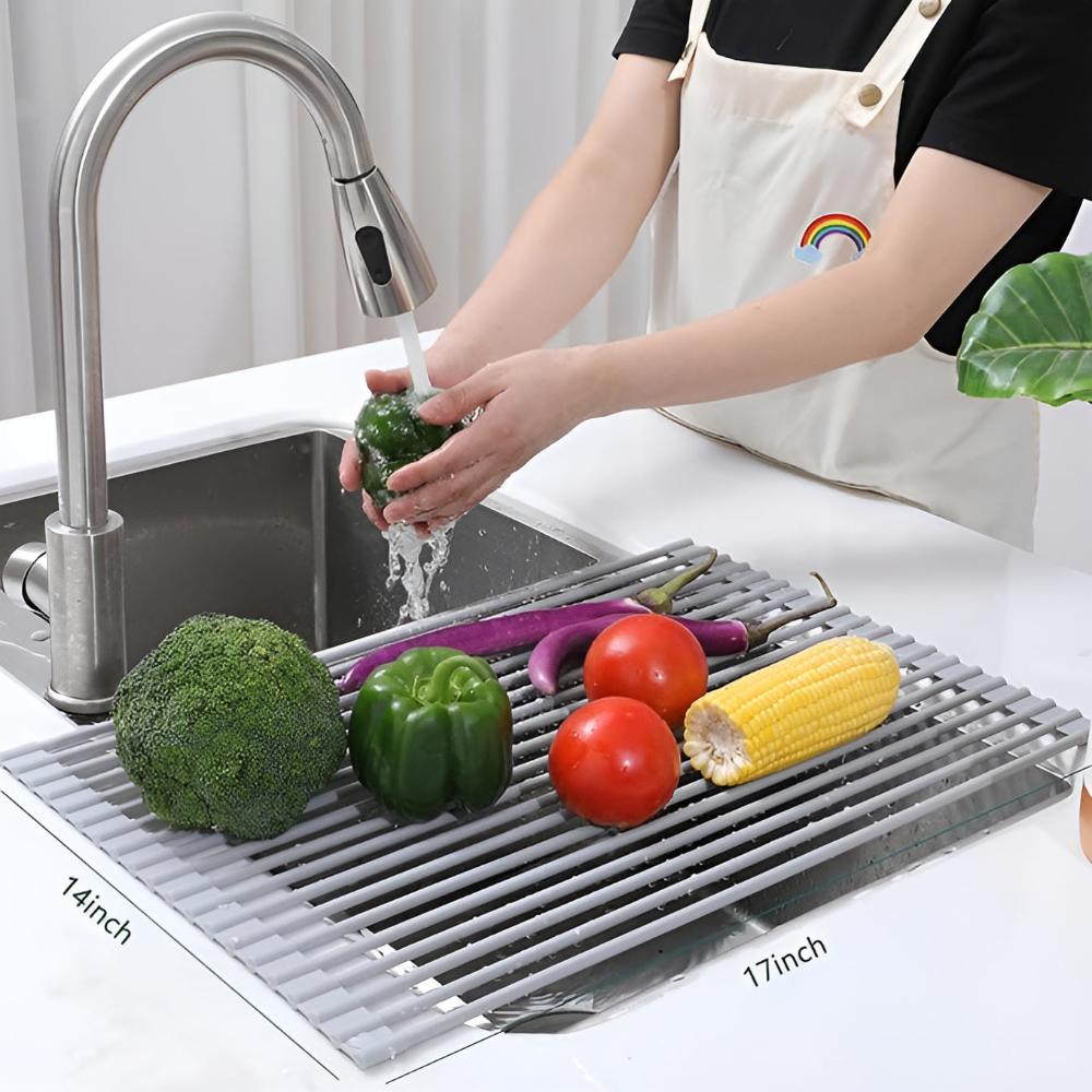 Râtelier à Vaisselle en Acier Inoxydable