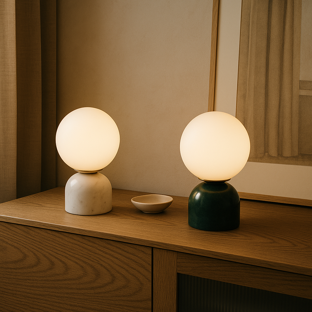 Lampe de table minimaliste scandinave