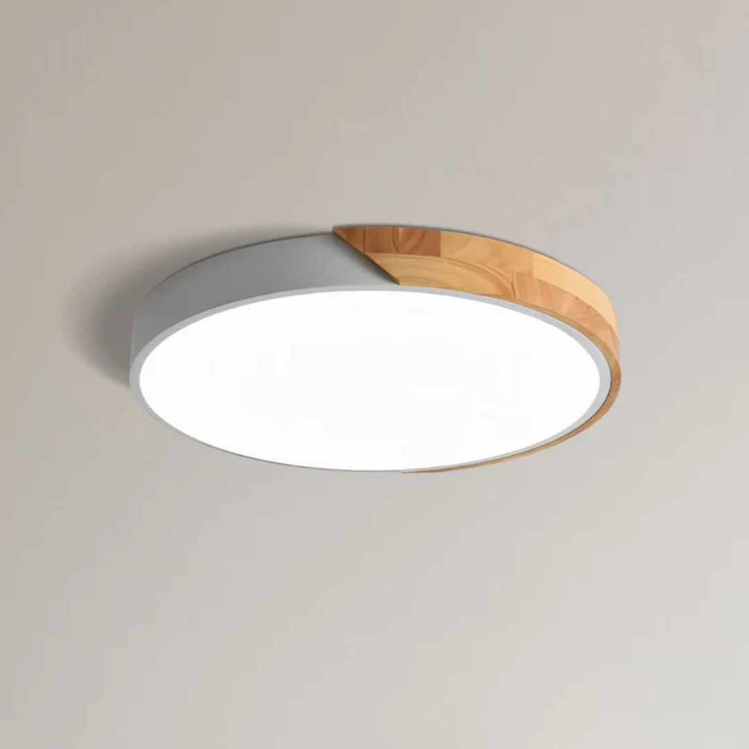 Lampe de plafond LED élégante au style scandinave