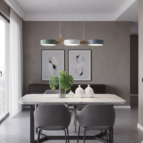 Lustre Nordique Moderne - Éclairage Suspendu Multi-Lumière pour Espaces de Salle à Manger et Cuisine