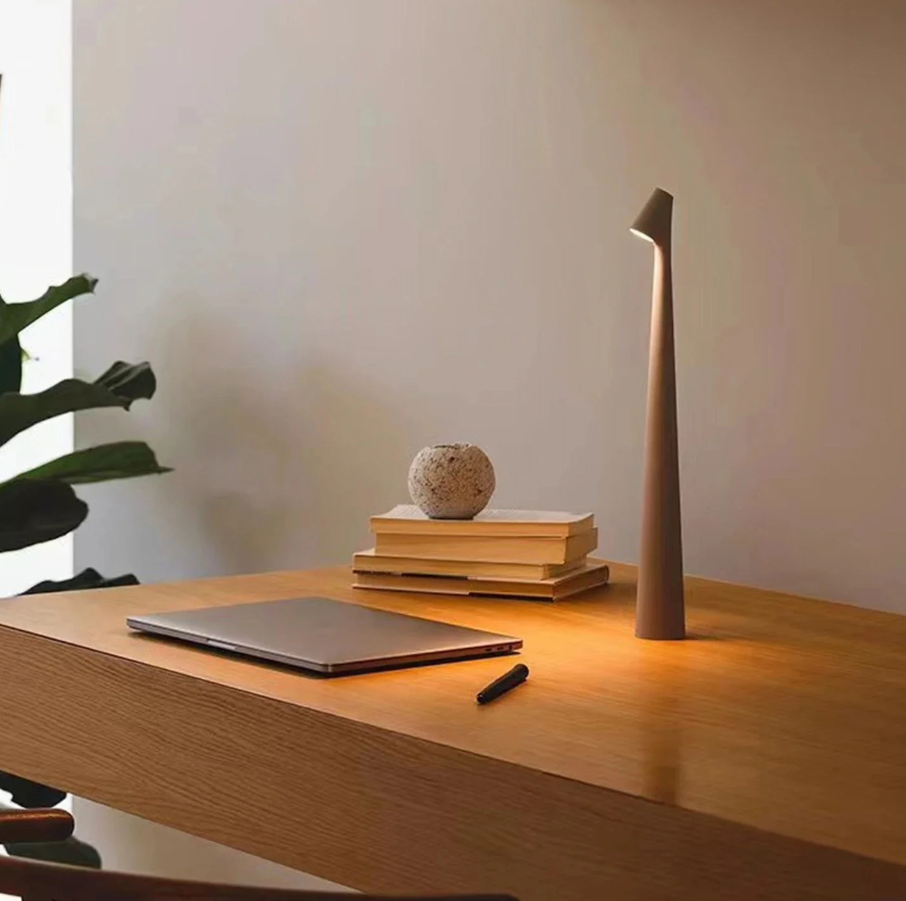 Lampe de Table LED Sans Fil avec Fonction de Dimmage Tactile