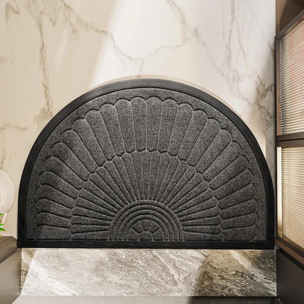 Stepra - Tapis d'accueil moderne antidérapant pour porte d'entrée ou hall