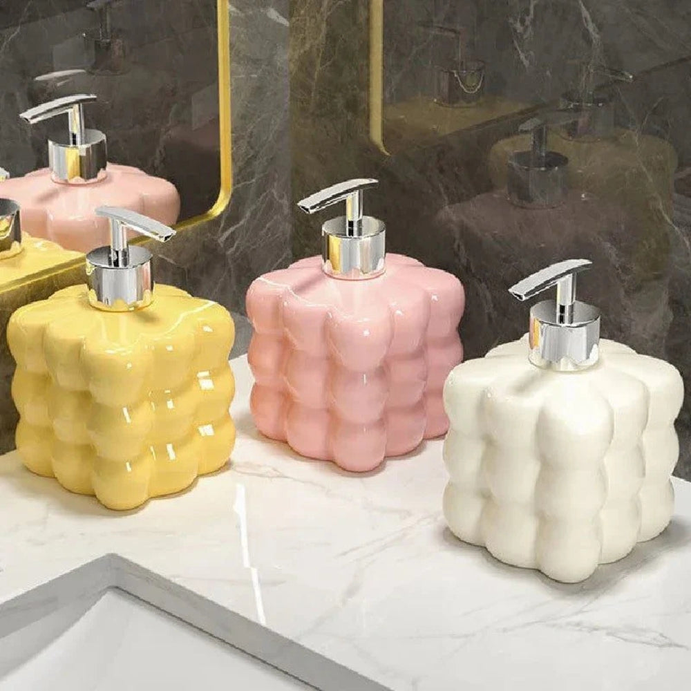Distributeur de Savon en Céramique Puff Bubble