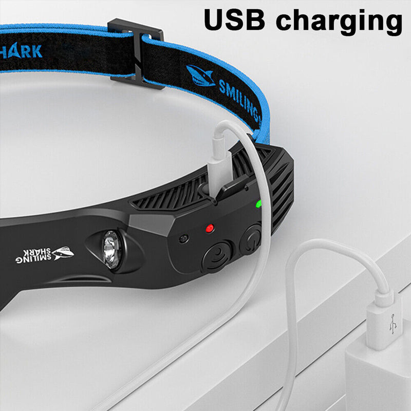 Skanto | Lampe frontale LED USB rechargeable puissante