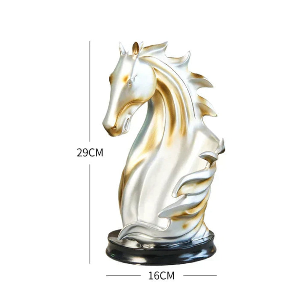 Casier à vin sculpté tête de cheval