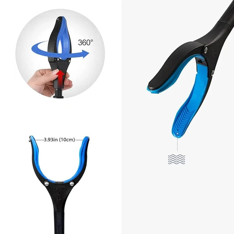 Grappin pliable avec clip rotatif à 360°