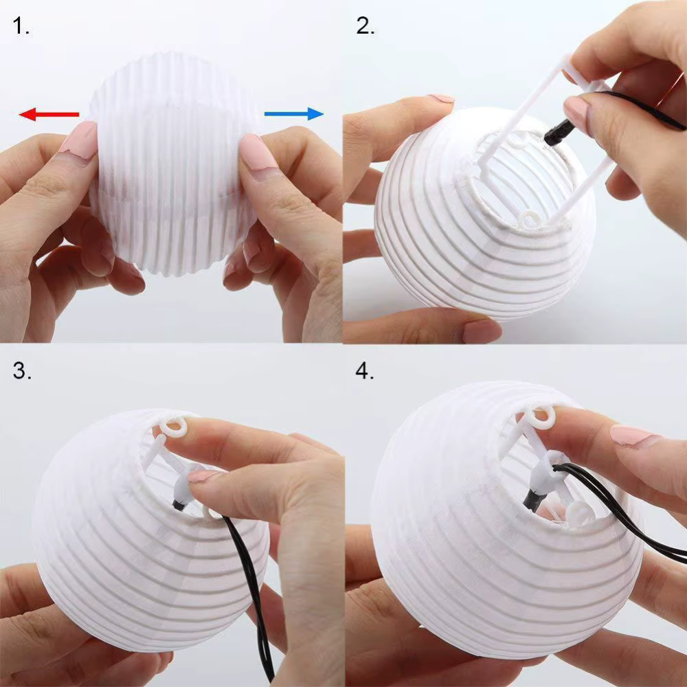 Guirlandes Lumineuses Solaires | Lumières Art Déco Étanches pour Décor Extérieur
