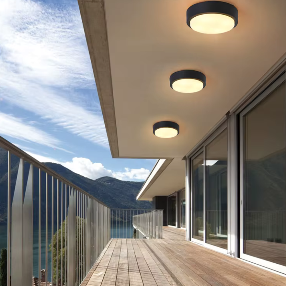 Plafonnier Étanche Monté En Surface IP65 | Luminaire LED Intérieur Extérieur