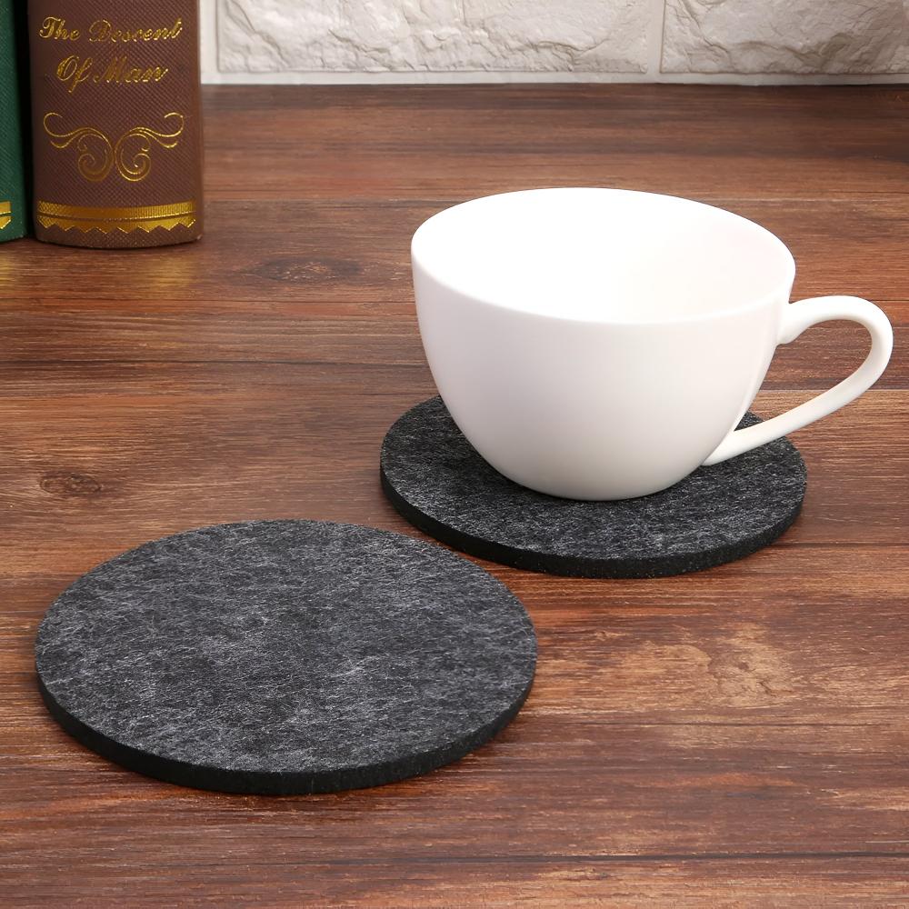 Ensemble de Sous-Verres en Feutre Premium
