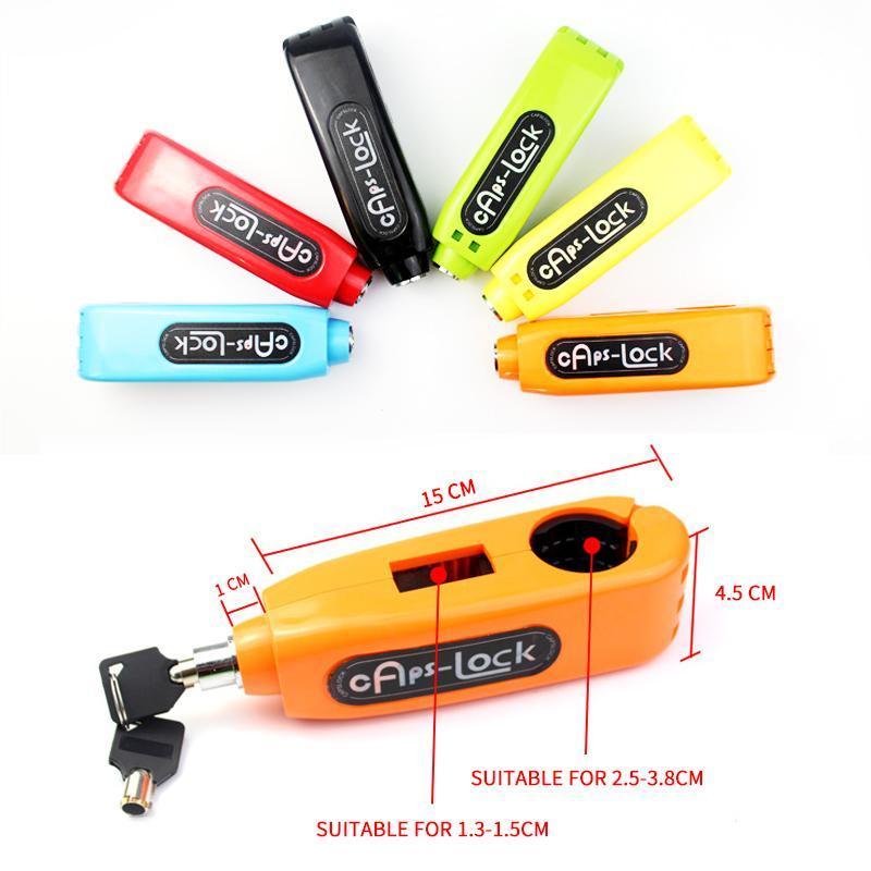 1+1 GRATUIT | CapsLock Antivol de Moto | Serrure de Guidon Efficace | Protection Antivol pour Scooters & Motos