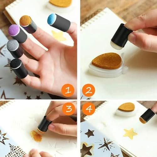 Kit de peinture aux doigts – Créativité enfantine sans désordre