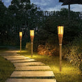FLAMEGLOW – Lampes LED en Bambou Solaire pour une Ambiance Extérieure
