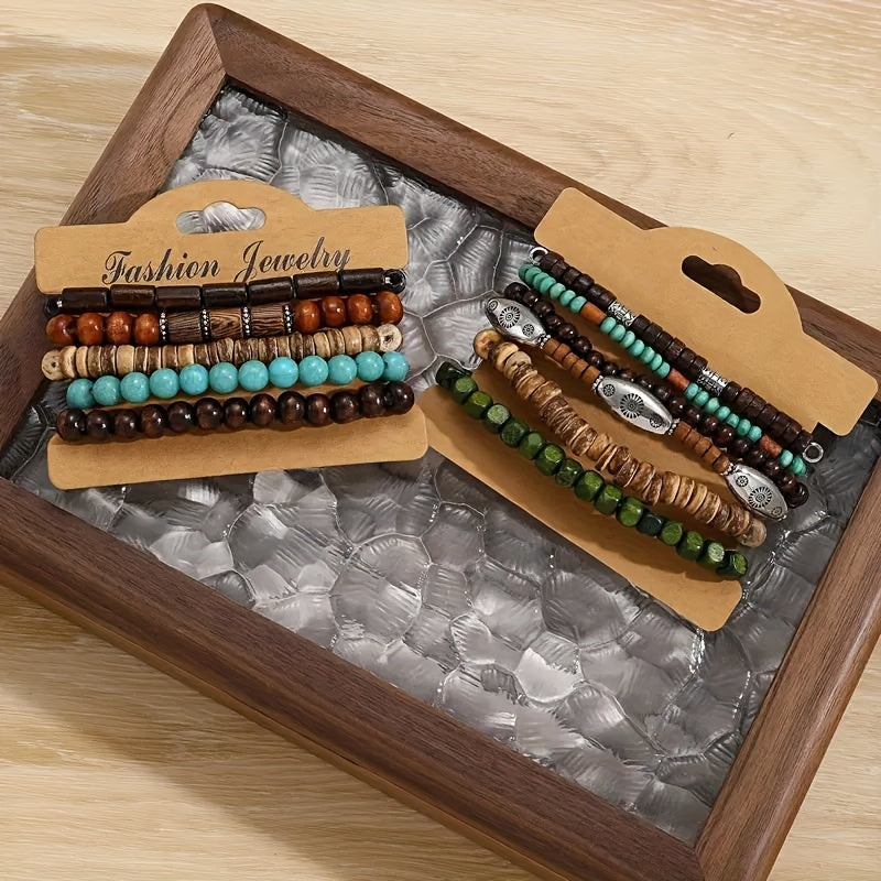 Ensemble de bracelets naturels – Pour un look élégant