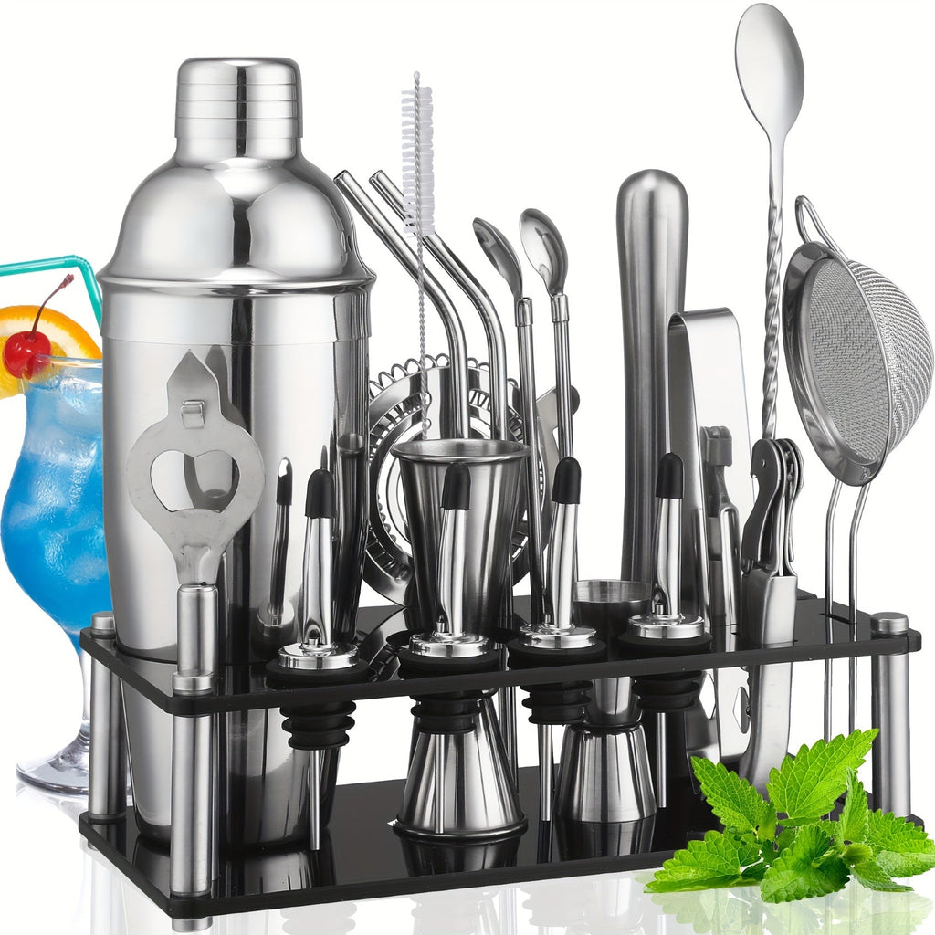 ProMix Ensemble de Cocktails de 20 Pièces – Tout pour le Mélange Parfait