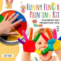 BrilliDazzle™ | Set de Peinture au Doigt – Éveillez immédiatement la créativité et la confiance en soi de votre enfant