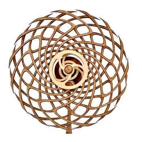 TimeWood™ | Sculpture cinétique en bois 100 % fait main