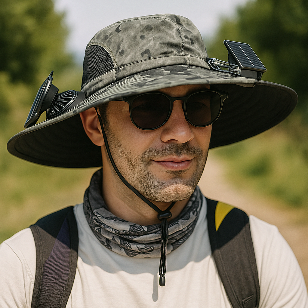 TurmaBreeze - Refroidissement instantané et fraîcheur avec protection solaire toute la journée