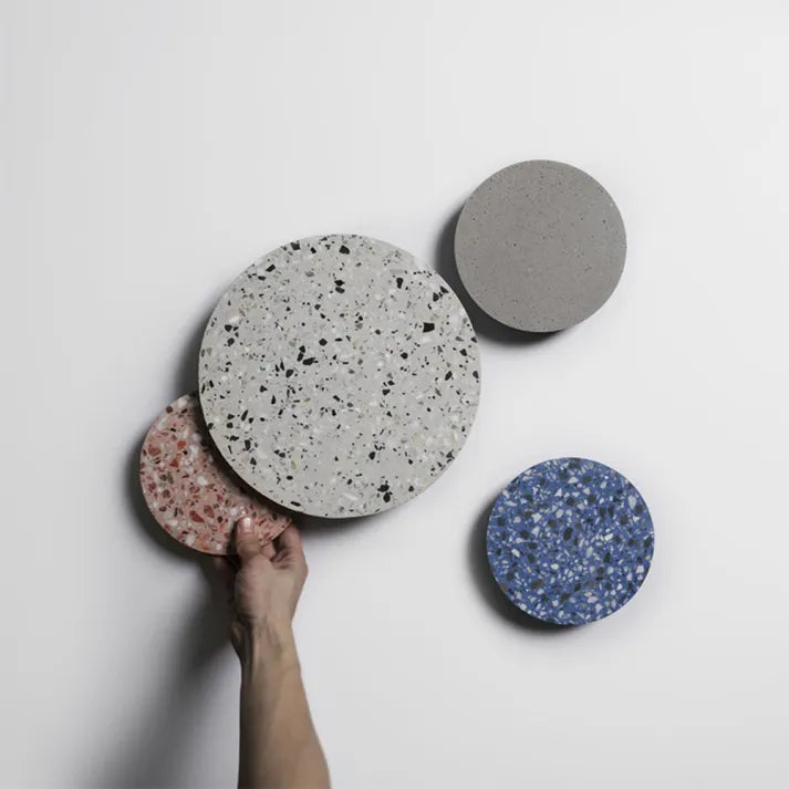 Lampe Murale Scandinave - Combinaison Unique de Terrazzo et de Lumière Chaude